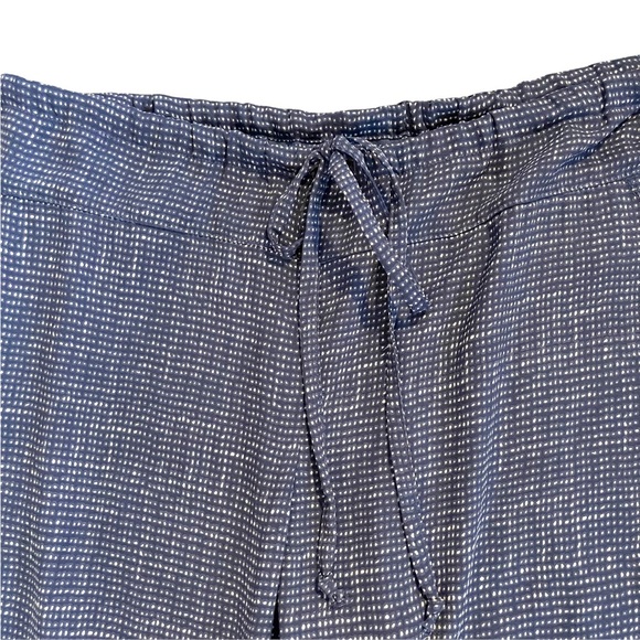 Cabi Tank Pant Set Sz 8 Empire Waist Peplum Button Straps Tie Waist Pant Sheer - Picture 14 of 14